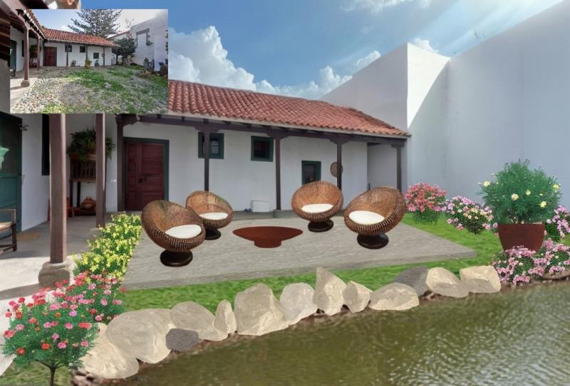 Projeto feito com o software PhotoLANDSCAPE.