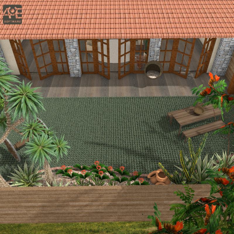 Imagem renderizada no VisualPLAN.