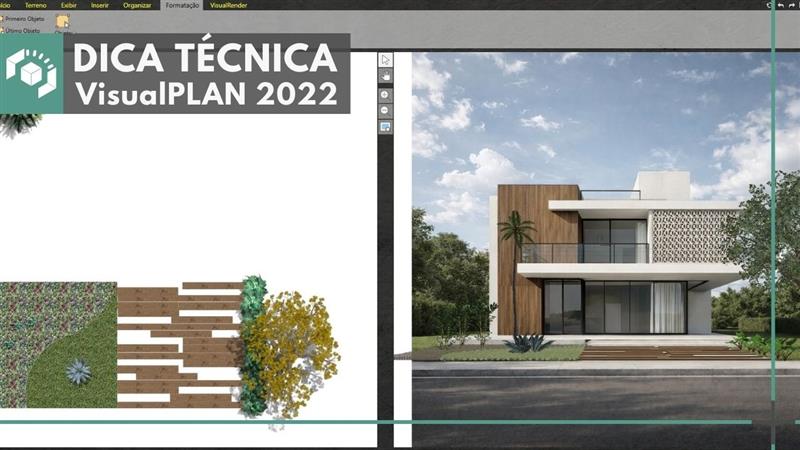 VisualPLAN 2022: Projetando o paisagismo a partir de um render