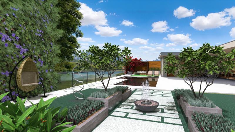 Projeto renderizado no software VisualPLAN, da AuE Software