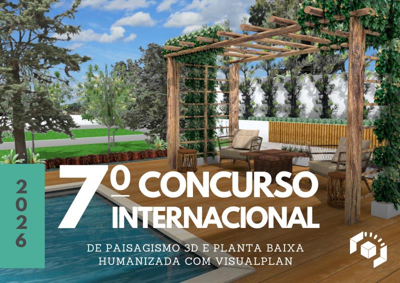 Concurso VisualPLAN 2026 abre espaço para destacar projetos de paisagismo em todo o Brasil