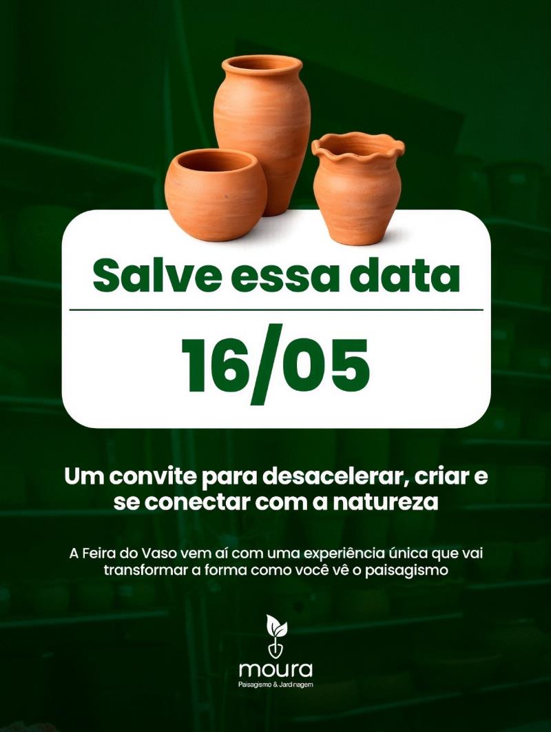3ª Feira do Vaso reforça conexão entre paisagismo, criatividade e bem-estar em Assis