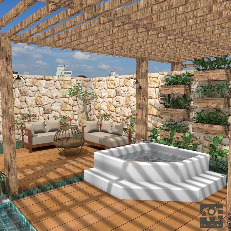 Imagem renderizada no VisualPLAN.