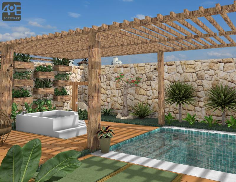Imagem renderizada no VisualPLAN.