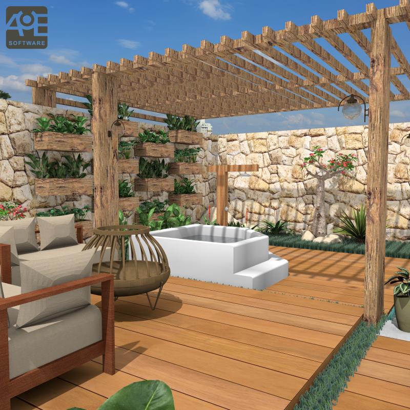 Imagem renderizada no VisualPLAN.