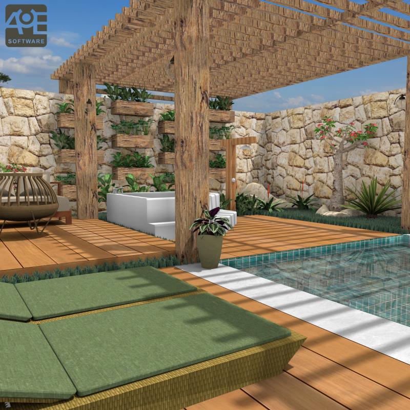 Imagem renderizada no VisualPLAN.