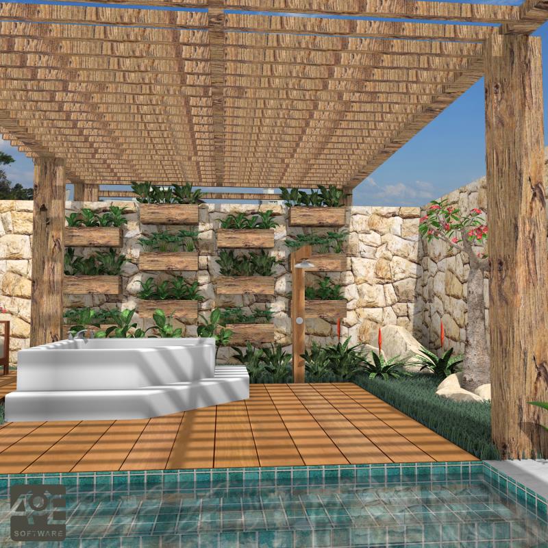 Imagem renderizada no VisualPLAN.