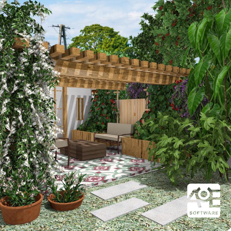 Nova coleção 3D amplia o acervo da AuE Software e traz mais realismo aos projetos de paisagismo