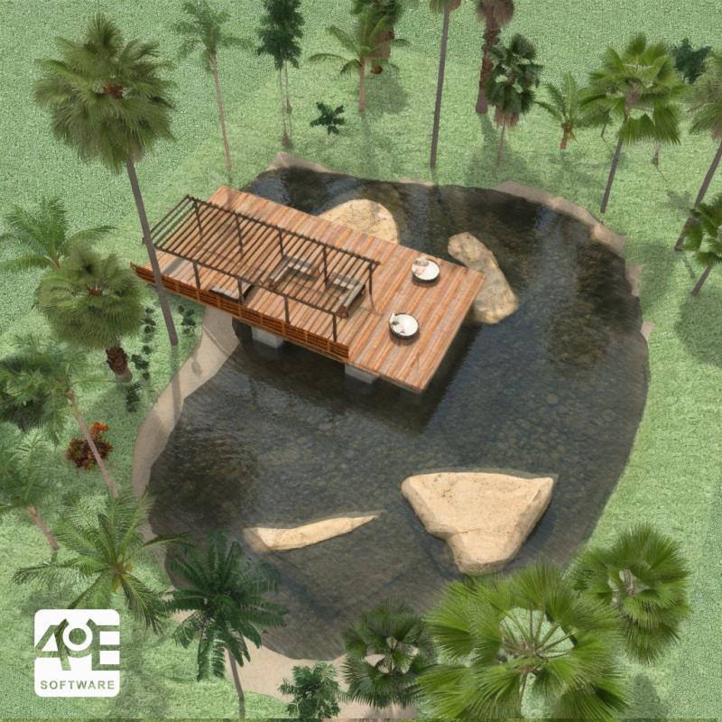 Imagem renderizada no VisualPLAN, com pós tratamento na IA AuE Expert Imagem renderizada no VisualPLAN, com pós tratamento na IA AuE Expert