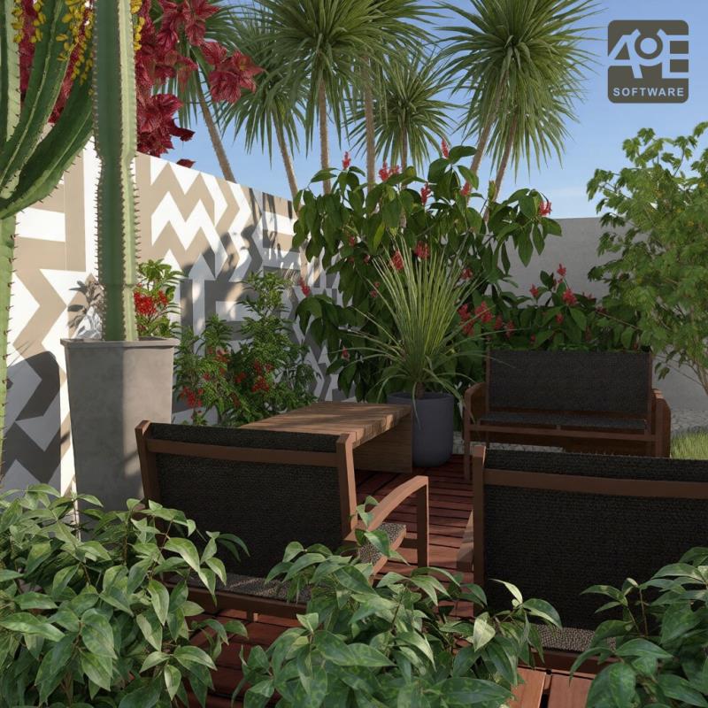 Imagem renderizada no VisualPLAN, com pós tratamento na IA AuE Expert