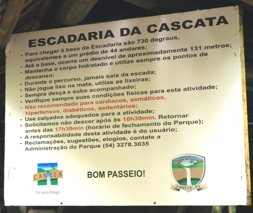 Paisagem Brasileira dezembro: Cachoeira do Caracol